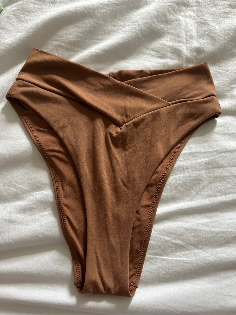 Offline  High-Cut Crossover Swim Bottoms - Brown